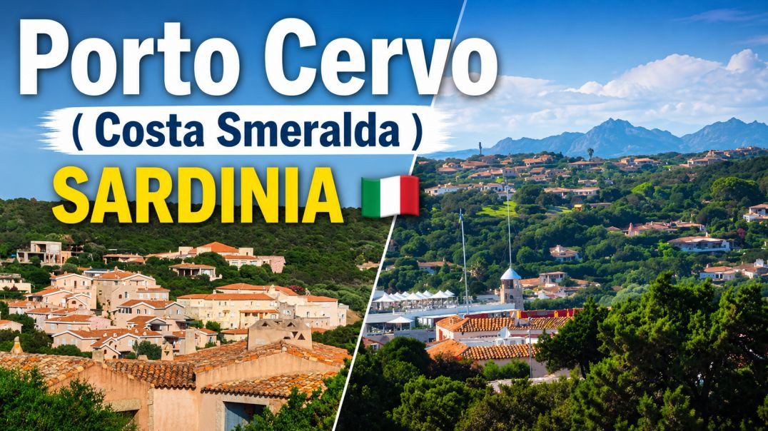⁣Sardinia Island का Porto Cervo शहर 💜