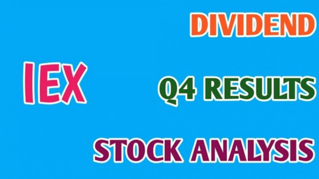 ⁣IEX Q4 RESULTS 2024●IEX STOCK ANALYSIS●DIVIDEND●IEX●Q4 RESULTS 2024 @ STOCK MARKET PLANNER