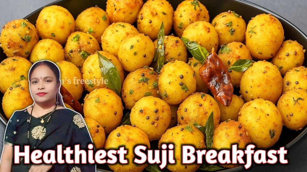 Quick & Healthy Suji Balls Recipe 🥣 | The Breakfast Secret Every Indian Mom Knows ✨