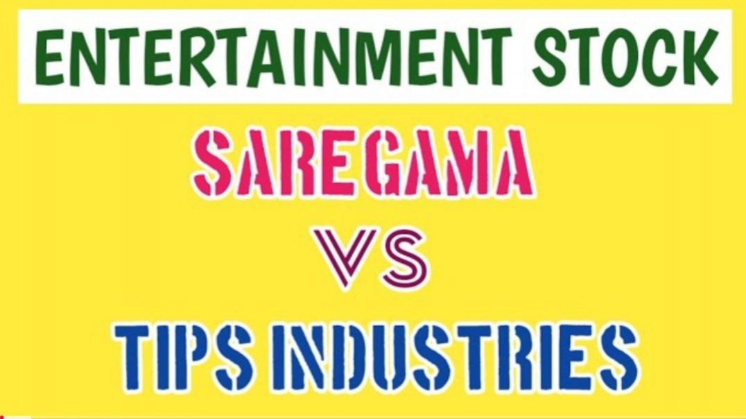 ⁣SAREGAMA STOCK ANALYSIS●TIPS INDUSTRIES SHARE VS SAREGAMA SHARE @ STOCK MARKET PLANNER (1)