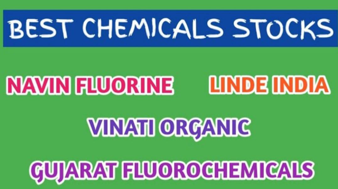 ⁣BEST CHEMICAL STOCKS FOR LONG TERM●NAVIN FLUORINE●VINATI ORGANICS●LINDE INDIA @ STOCK MARKET PLANNER