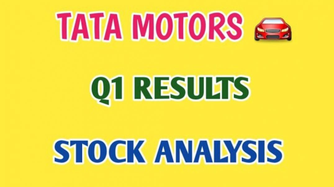 ⁣TATA MOTORS Q1 RESULTS 2024🔷️TATA MOTORS STOCK ANALYSIS🔷️TATA MOTORS SHARE @ STOCK MARKET PLANNER