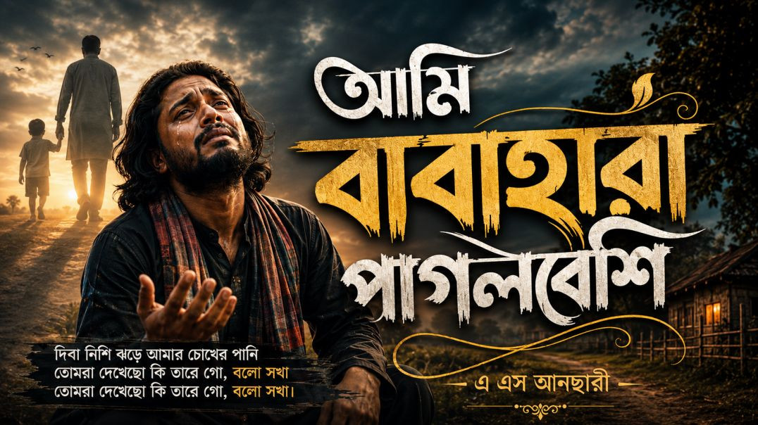 আমি বাবাহারা পাগলবেশি 💔 Ami babahara pagolbeshi