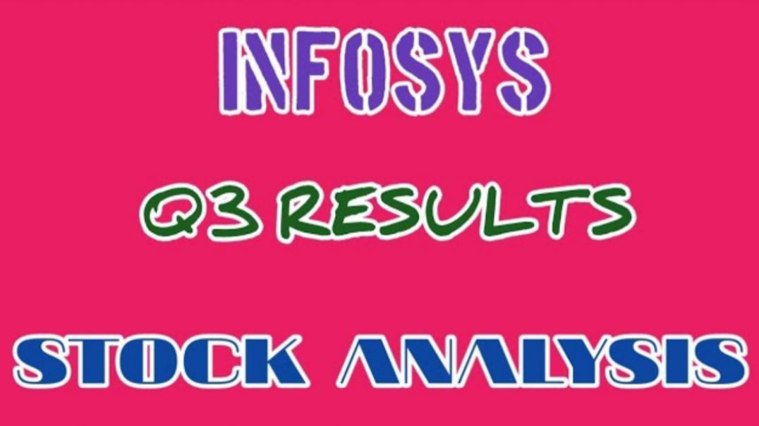 ⁣INFOSYS Q3 RESULTS 2024●INFOSYS SHARE ANALYSIS●Q3 RESULTS @ STOCK MARKET PLANNER
