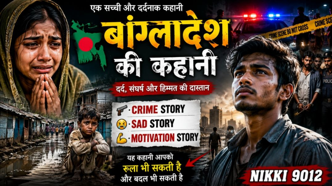 बांग्लादेश की दर्दनाक कहानी | Crime Story | Sad Story | Motivation Story | Emotional Hindi Kahani