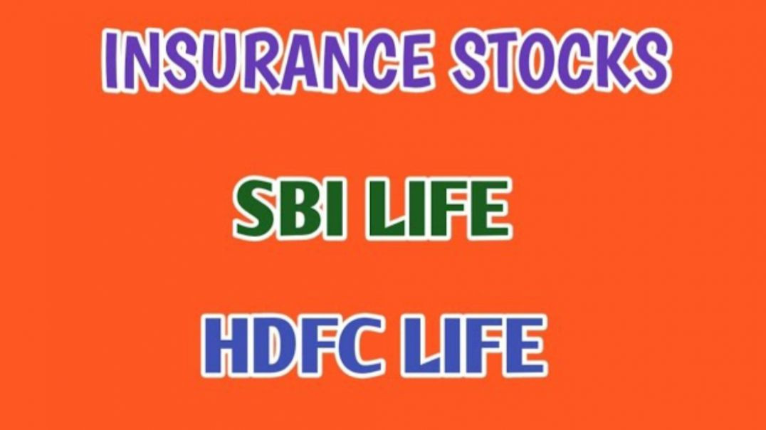 ⁣BEST INSURANCE STOCKS IN INDIA☆HDFCLIFE  STOCK ANALYSIS☆SBI LIFE STOCK ANALYSIS@STOCK MARKET PLANNER