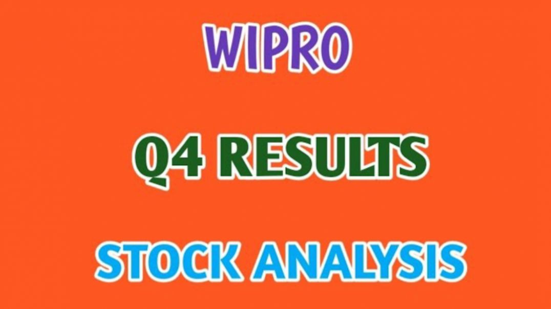 ⁣WIPRO Q4 RESULTS 2024●WIPRO STOCK ANALYSIS●WIPRO●Q4 RESULTS 2024 @ STOCK MARKET PLANNER