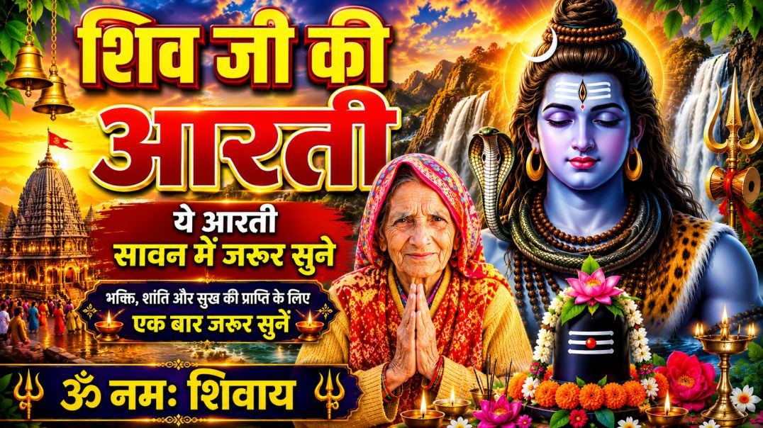 ⁣शिवजी की बहुत ही प्यारी आरती