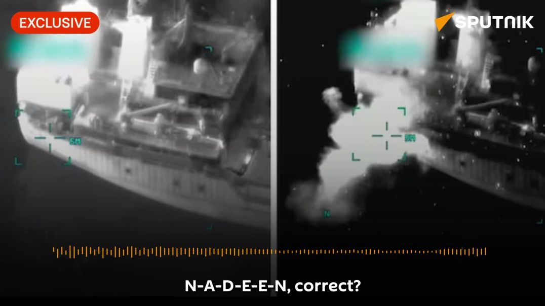 ⁣US Navy caught on audio threatening a South Asian-crewed vessel