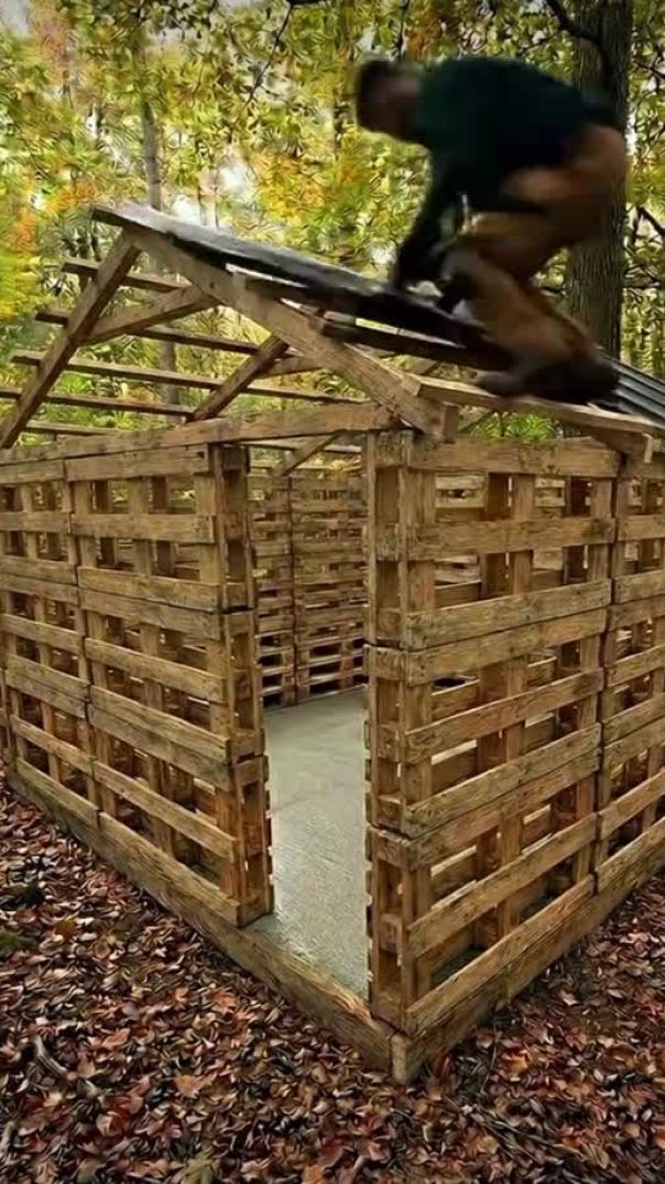 I_build_a_beautiful_house_in_the_middle_of_the_forest_🌳_#ai_#videoviral_#aigenerated_#treanding_#usa🇺🇸_