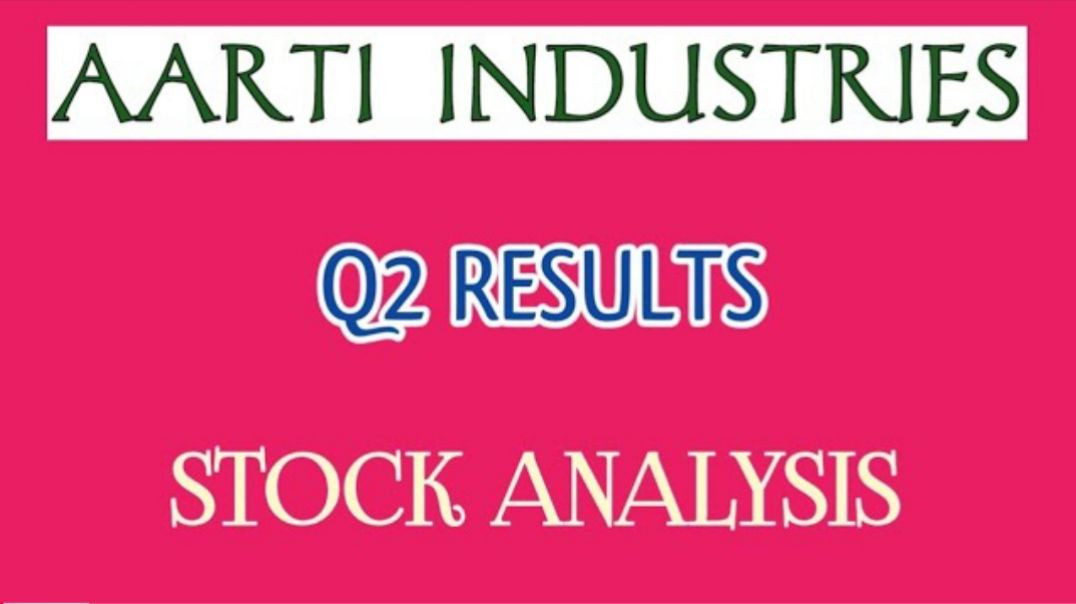 ⁣AARTI INDUSTRIES Q2 RESULTS●AARTI INDUSTRIES STOCK ANALYSIS●Q2 RESULTS @ STOCK MARKET PLANNER