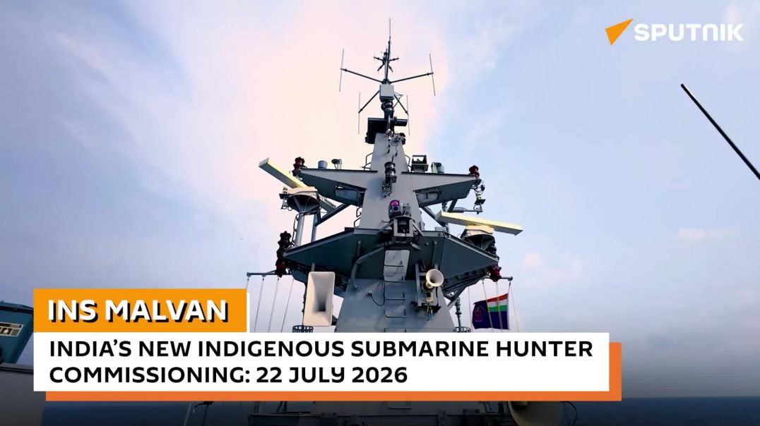 ⁣INS Malvan, India’s new submarine hunter, joins service to strengthen coastal defence
