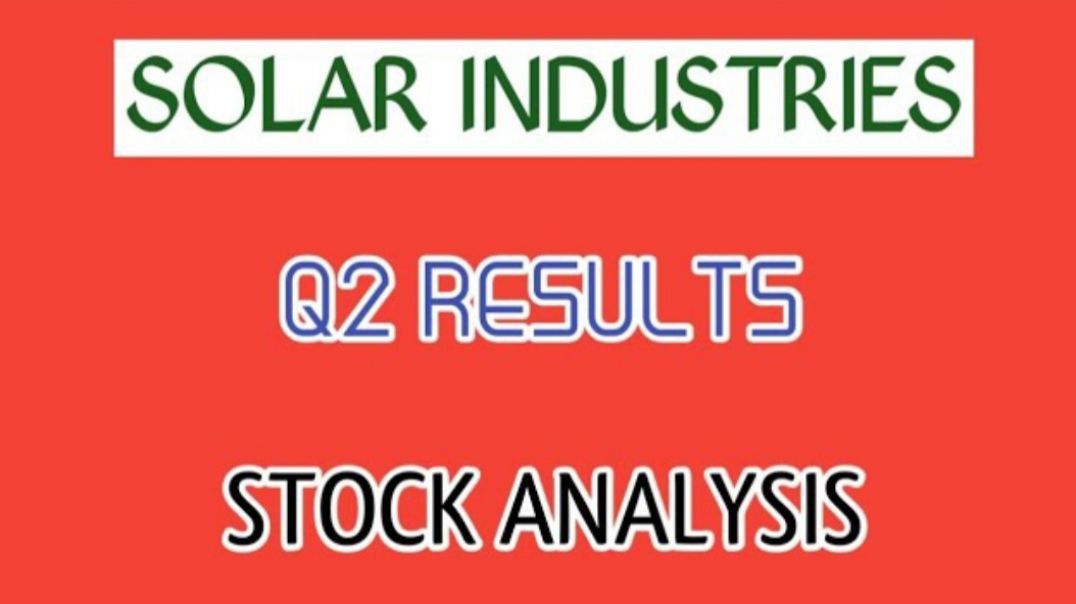 ⁣SOLAR INDUSTRIES Q2 RESULTS 2023●SOLAR INDUSTRIES STOCK ANALYSIS @ STOCK MARKET PLANNER
