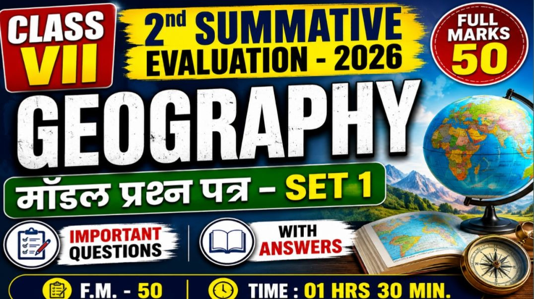 2nd Summative Evaluation Geography