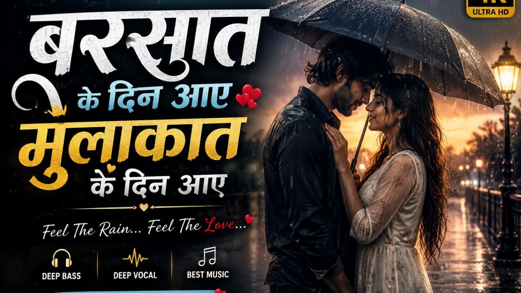 ⁣Barsat Ke Din Aaye Mulakat Ke Din Aaye | New Hindi Romantic Song 2026 |Love Song |Melody AI Studio