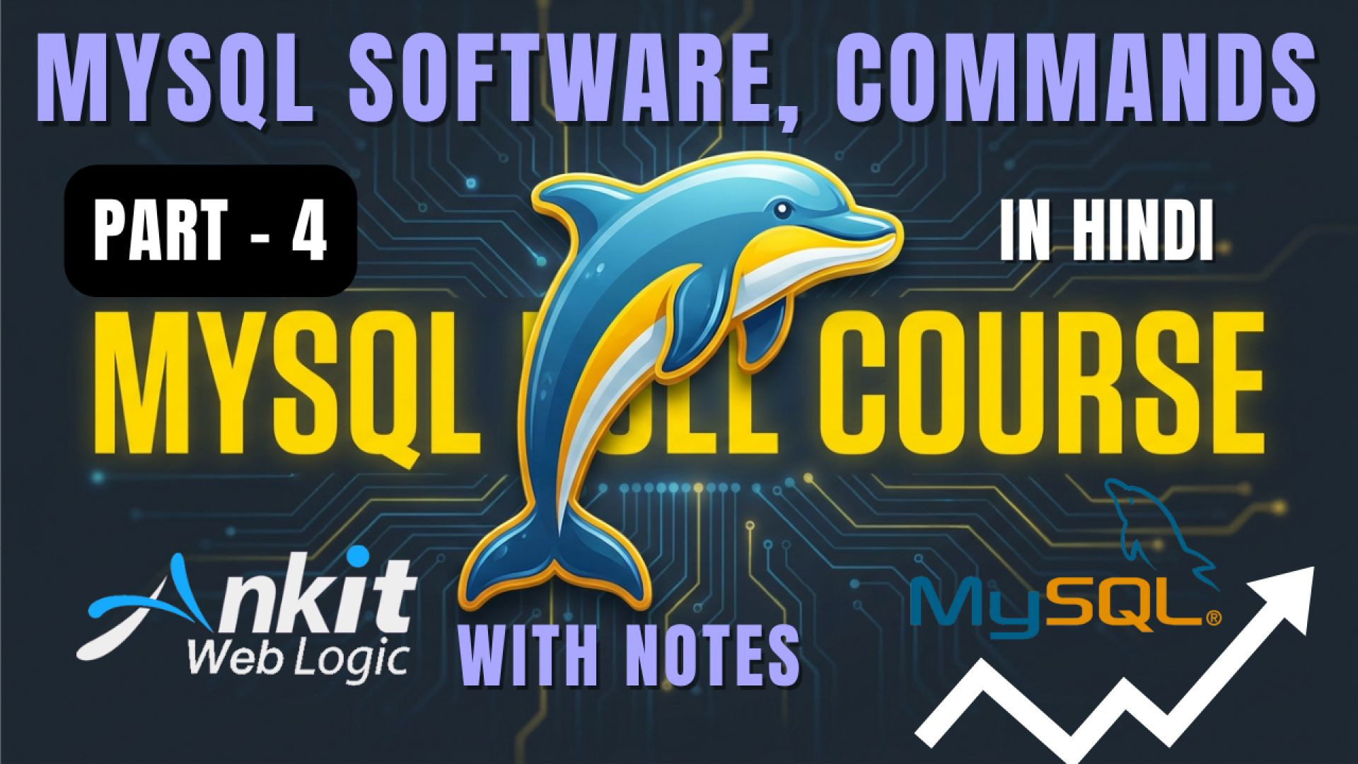 ⁣Part-4 | MySQL Software with Commands | MySQL Tutorial