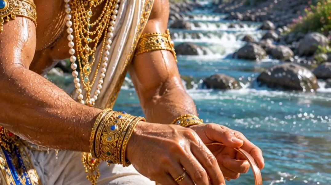⁣क्या सच में पूरी पृथ्वी जल में डूब गई थी?🌊 मत्स्य अवतार की महाप्रलय कथा | Matsya Purana Flood Story