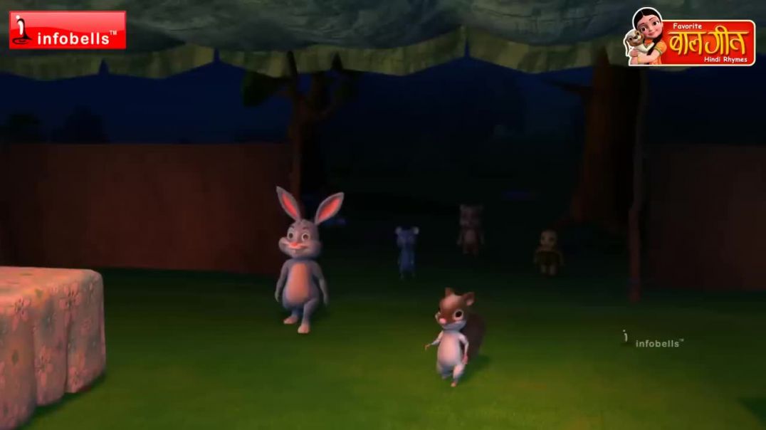 ⁣Bandar Mama Pahan Pajama - 3D Animated Hindi Rhymes(720P_HD)