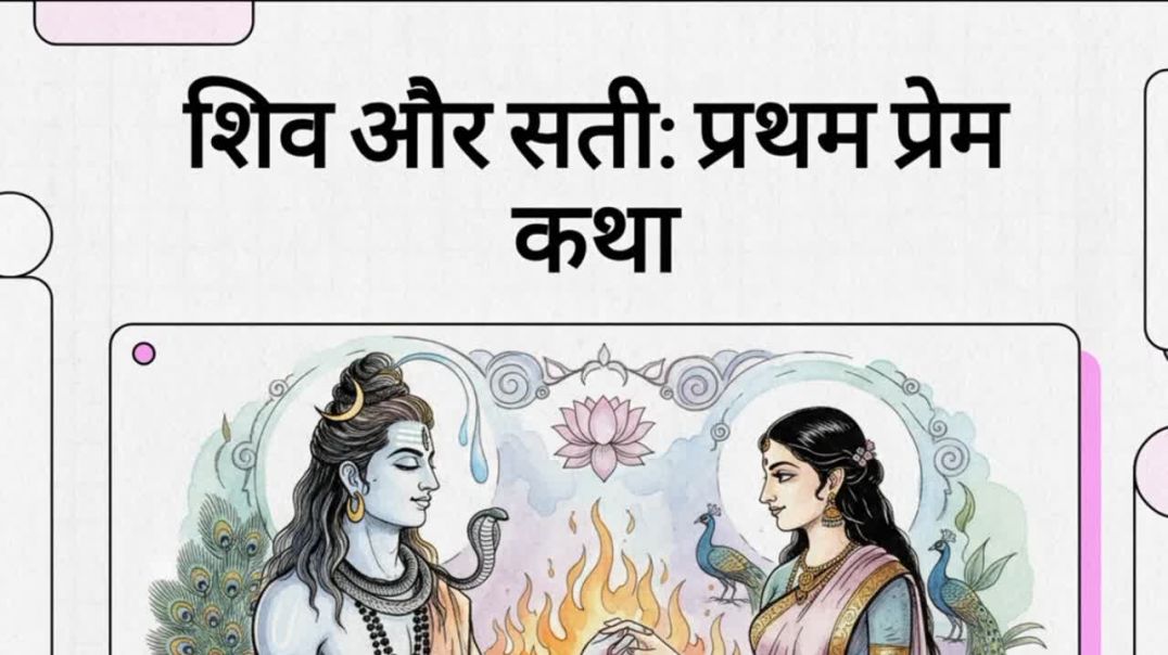 ⁣Shiv aur sati ka pratham prem Katha