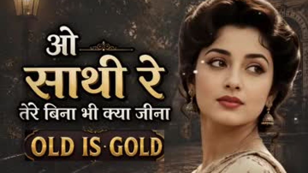 ⁣ओ साथी रे तेरे बिना भी क्या जीना _ Evergreen Sad Song _ Old Is Gold Hindi Songs _ Namrata Vibes