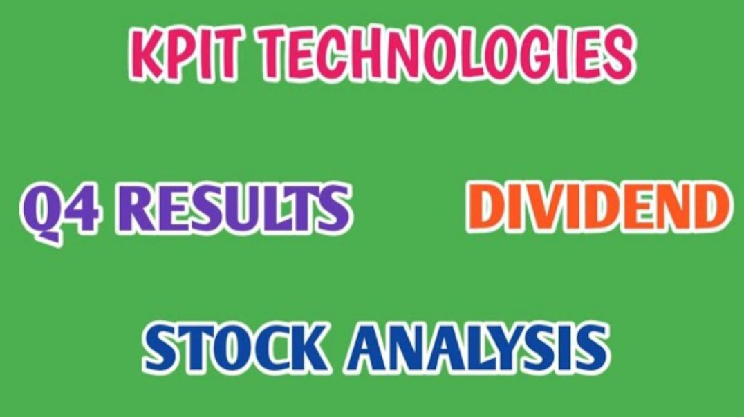 ⁣KPIT TECHNOLOGIES Q4 RESULTS 2024●KPIT TECHNOLOGIES STOCK ANALYSIS●DIVIDEND @ STOCK MARKET PLANNER