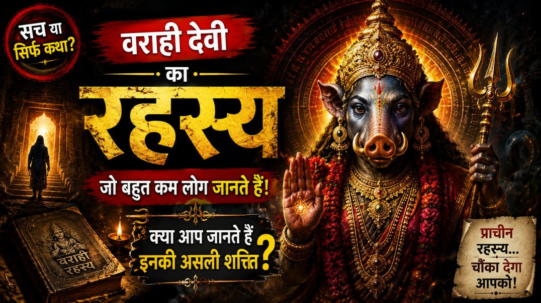 ⁣99% लोग माँ वाराही के बारे में नहीं जानते! | माँ वाराही का रहस्य | Varahi Devi