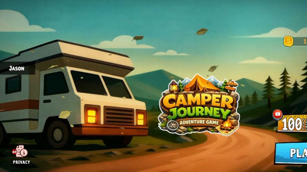⁣Camper journey game