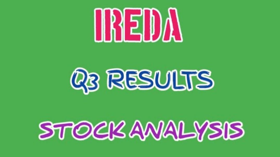 ⁣IREDA Q3 RESULTS 2024●IREDA STOCK ANALYSIS●IREDA●Q3 RESULTS 2024 @ STOCK MARKET PLANNER
