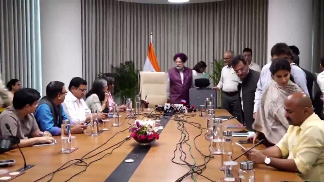 ⁣UNION MINISTER HARDEEP PURI