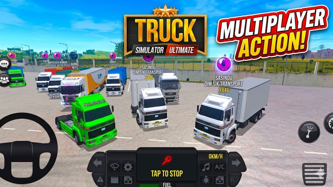 ⁣TRUCK SIMULATOR ULTIMATE MULTIPLAYER TIME-LAPSE GAMEPLAY #trucksimulatorultimate