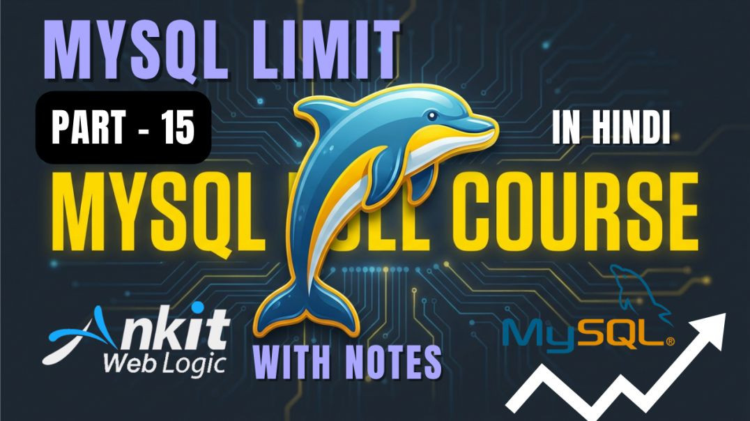 ⁣Part-15 | MySQL Limit | MySQL Tutorials