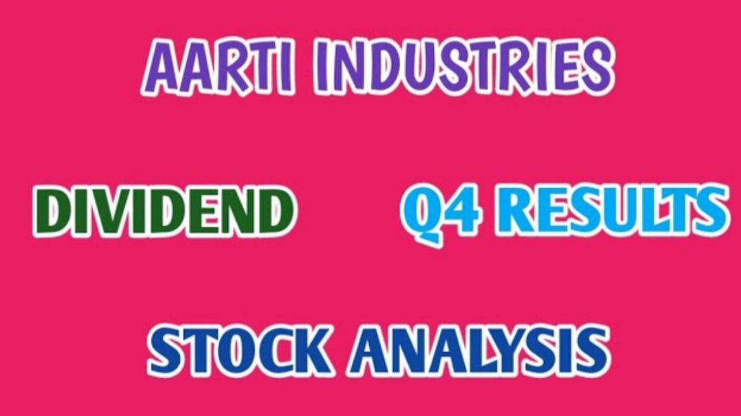 ⁣AARTI INDUSTRIES SHARE Q4 RESULTS●AARTI INDUSTRIES STOCK ANALYSIS●DIVIDEND @ STOCK MARKET PLANNER