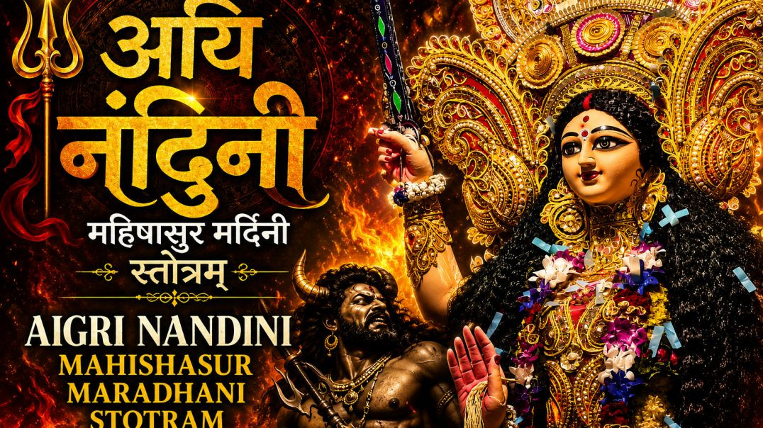⁣Aigiri Nandi mahishasura mardaani stotram Part 2 #aigiri_nandini #maa_durga_stotram #maa_durga (1)