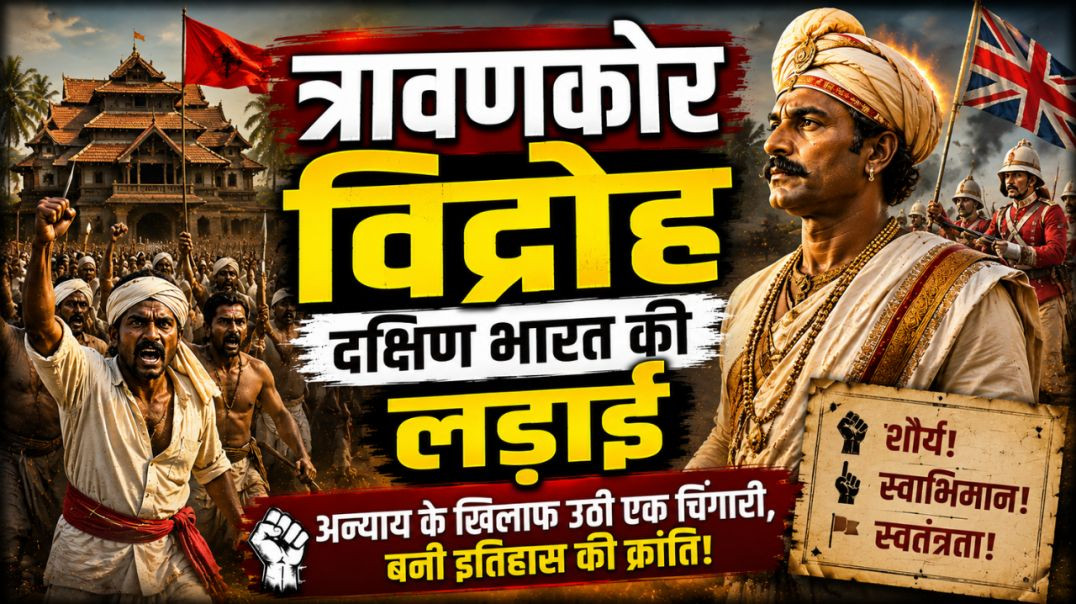 ⁣Travancore Vidroh 🇮🇳⚔️ | Dakshin Bharat Ki Aitihasik Ladai | Indian History 🔥 | #shorts