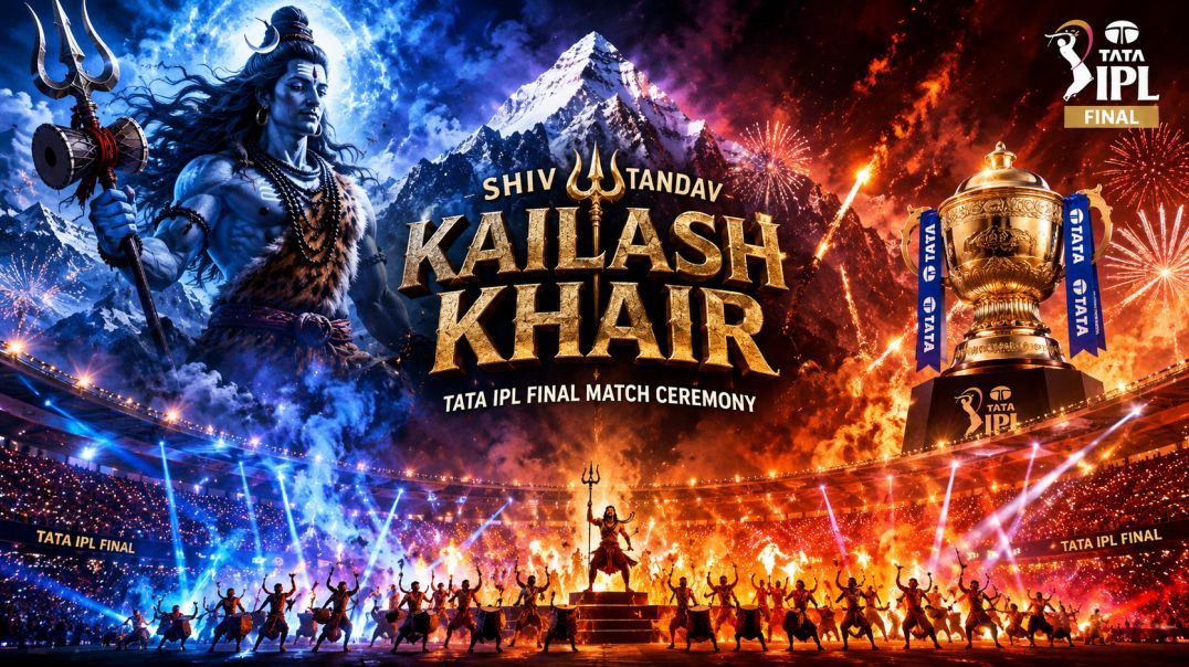 ⁣Every sanatani never forget this moment shiv tandav performance drone show Tata IPL ceremony