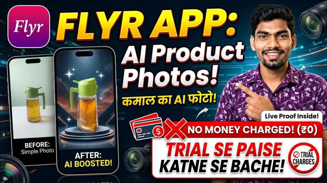 ⁣⁣Flyr App Free Trial Paise Kaise Bachaye? 🤔🚫 | Full Tutorial (Hindi)