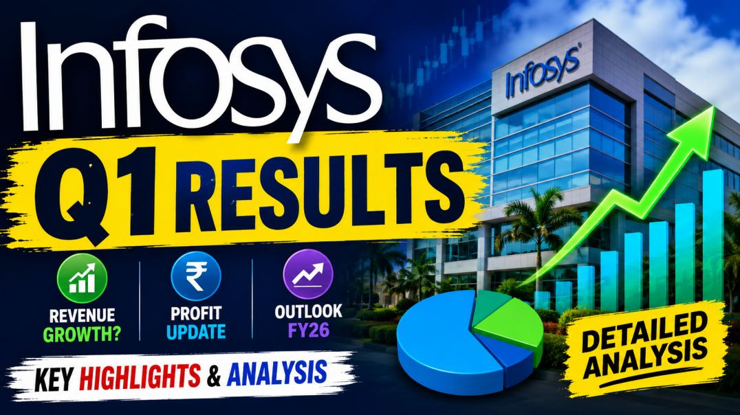 ⁣INFOSYS Q1 RESULTS🔥STOCK MARKET PLANNER