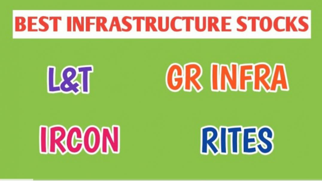 ⁣BEST INFRASTRUCTURE STOCKS IN INDIA■LARSEN AND TOUBRO SHARE■IRCON■GR INFRA @ STOCK MARKET PLANNER (1
