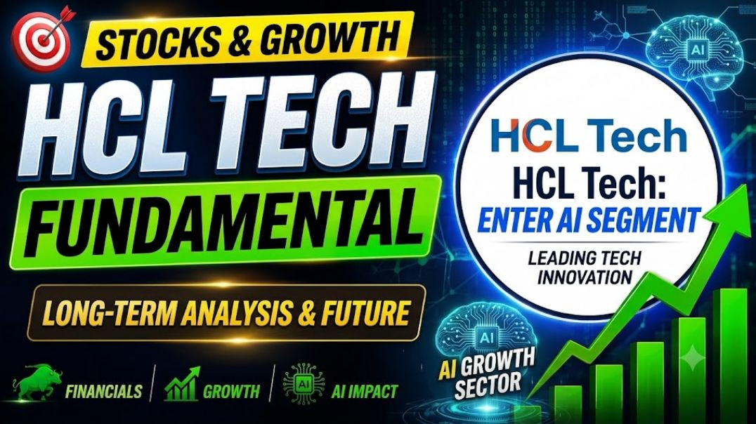 ⁣HCL TECH FUNDAMENTAL ANALYSIS🔥STOCK MARKET PLANNER