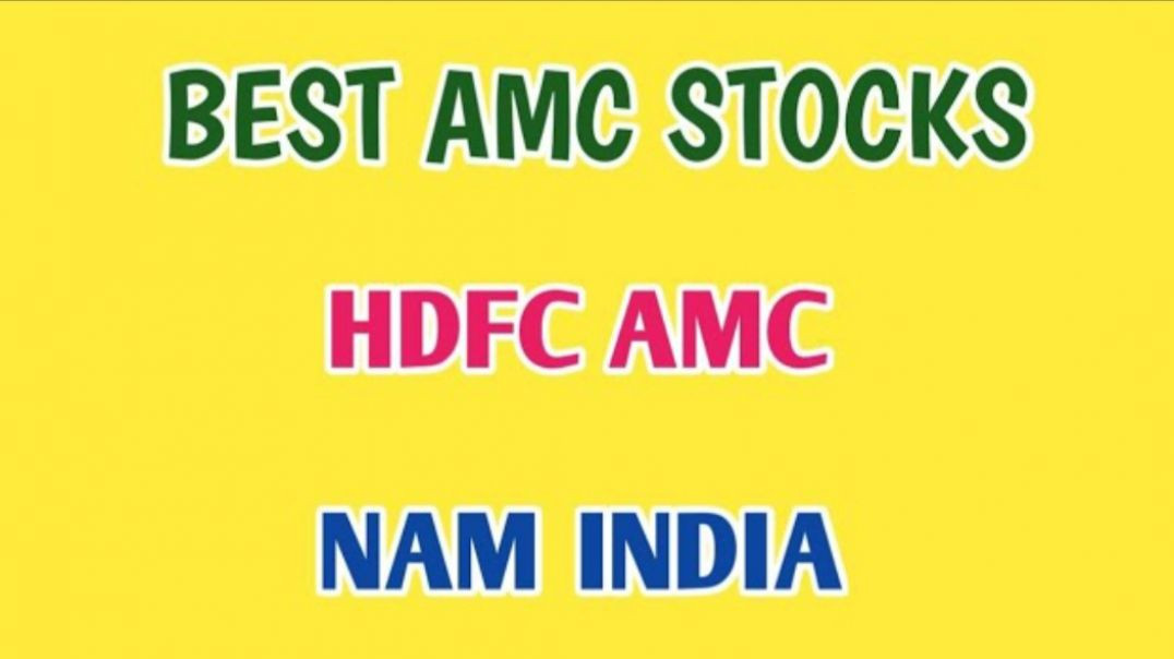 ⁣BEST AMC STOCK☆HDFC AMC STOCK ANALYSIS☆NAM INDIA STOCK ANALYSIS @ STOCK MARKET PLANNER