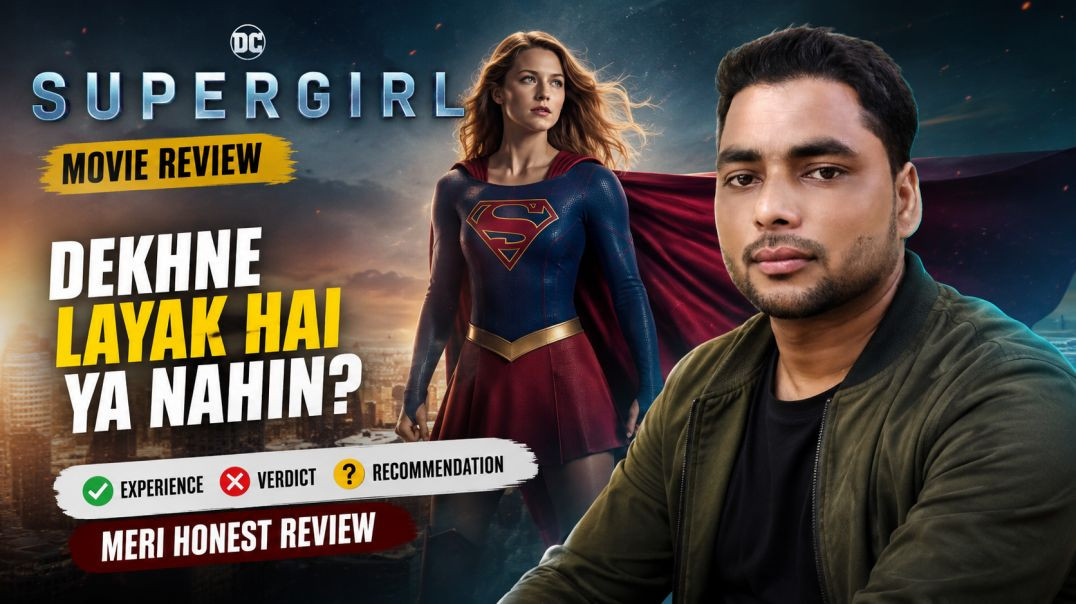 ⁣SUPERGIRL Movie Review (Hindi) Paisa Vasool Ya Time Waste? #moviestalk