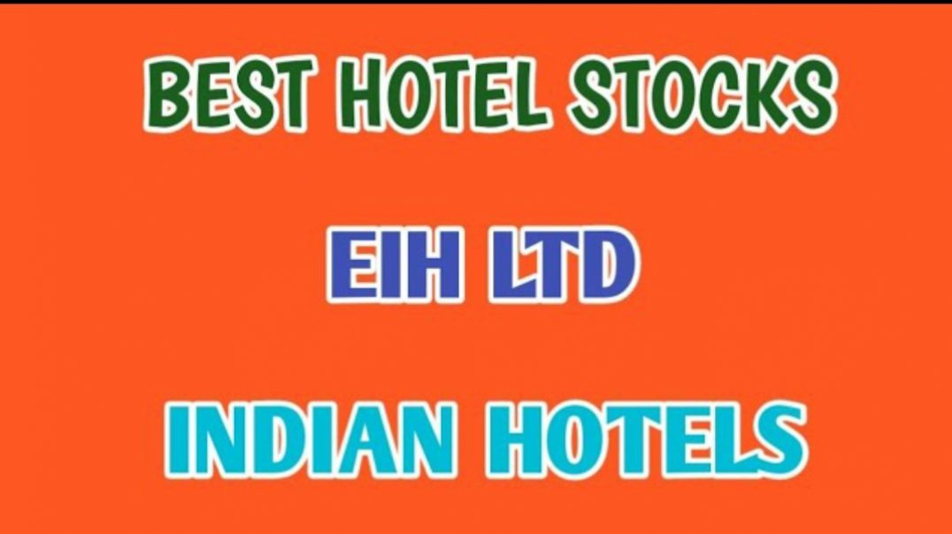 ⁣BEST HOTEL STOCKS IN INDIA☆INDIAN HOTELS  STOCK ANALYSIS☆EIH LTD STOCK ANALYSIS@STOCK MARKET PLANNER