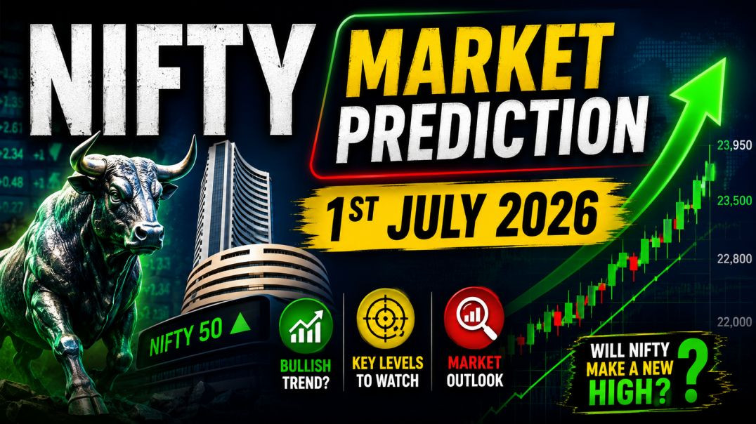 ⁣NIFTY PREDICTION🔥STOCK MARKET PLANNER
