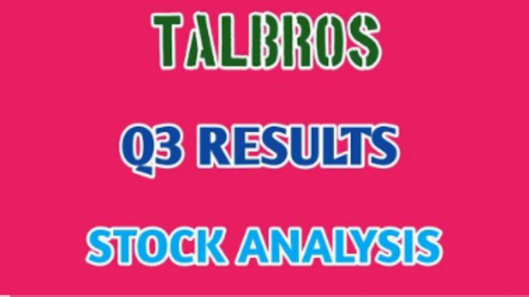 ⁣TALBROS AUTO SHARE ANALYSIS●TALBROS AUTO Q3 RESULTS●Q3 RESULTS●TALBROS AUTO @ STOCK MARKET PLANNER