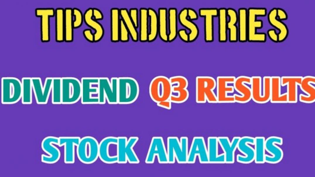 ⁣TIPS INDUSTRIES Q3 RESULTS 2024●TIPS INDUSTRIES STOCK ANALYSIS●INTERIM DIVIDEND@STOCK MARKET PLANNER
