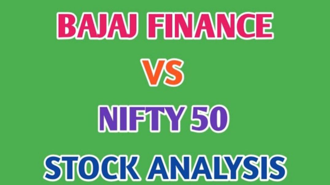 ⁣BAJAJ FINANCE VS NIFTY 50●BAJAJ FINANCE STOCK ANALYSIS●NIFTY 50 ANALYSIS @ STOCK MARKET PLANNER