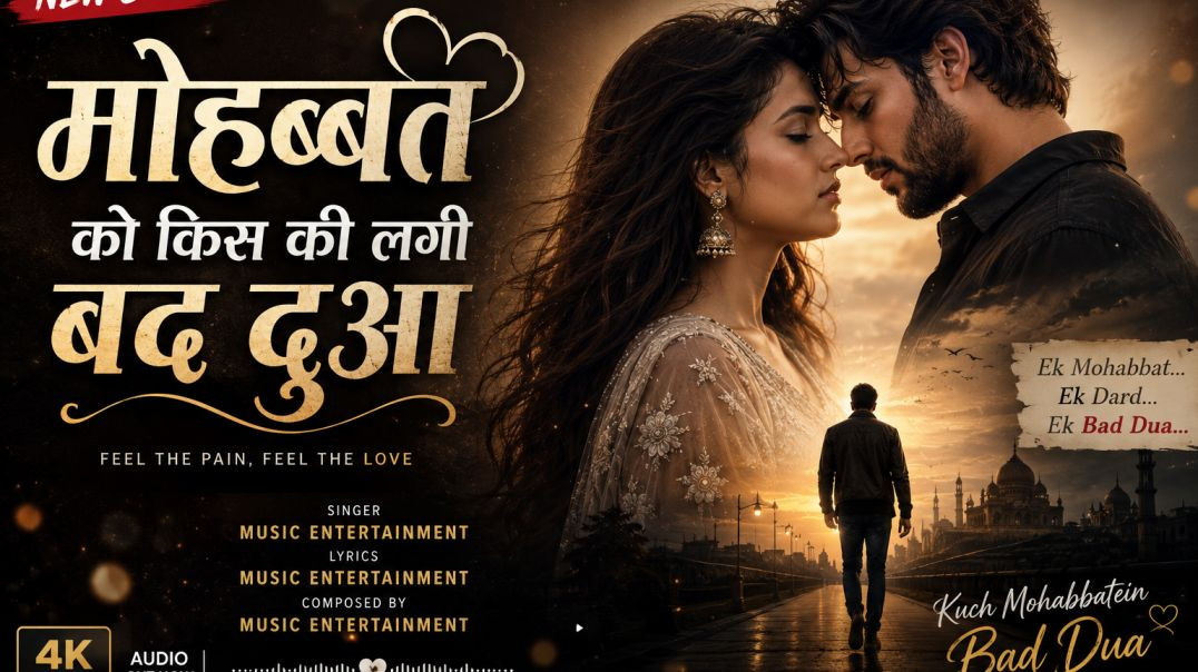 ⁣Mohabbat Ko Kis Ki Lagi Bad Dua 💔 | Heart Touching Sad Love Song 2026 | Emotional Hindi Song | Music