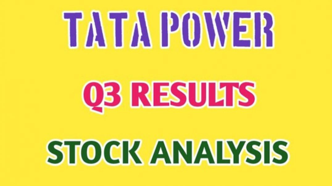 ⁣TATA POWER Q3 RESULT●TATA POWER STOCK ANALYSIS●TATA POWER●Q3 RESULT @ STOCK MARKET PLANNER