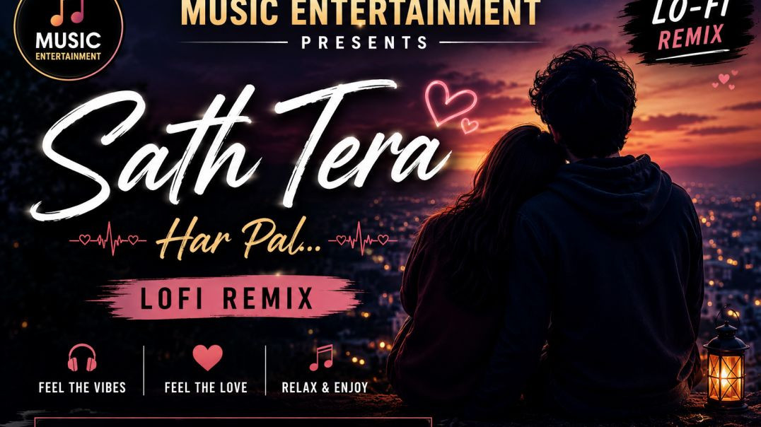 ⁣Sath Tera Har Pal (LoFi Remix) 💖 | Romantic Hindi Love Song 2026 | Music Entertainment