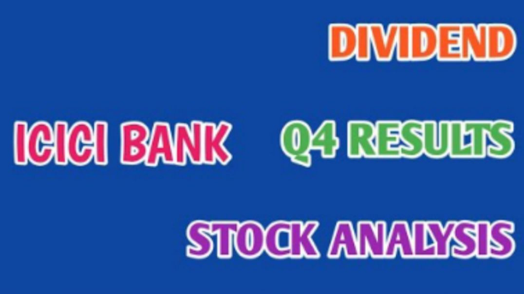 ⁣ICICI BANK Q4 RESULTS 2024●ICICI BANK STOCK ANALYSIS●DIVIDEND●Q4 RESULTS 2024 @ STOCK MARKET PLANNER